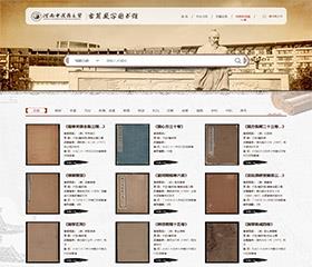 河南中医药大学省级中医药古籍数字图书馆